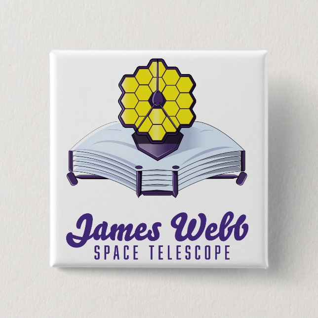 Télescope spatial James Webb. Badge (Devant)