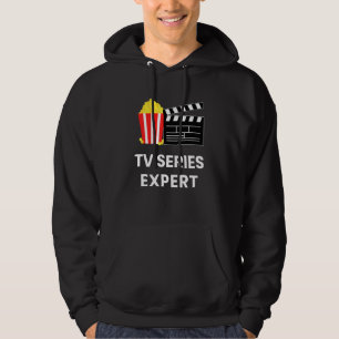 Television Show Binge Watch Tv Series Expert Food  Hoodie