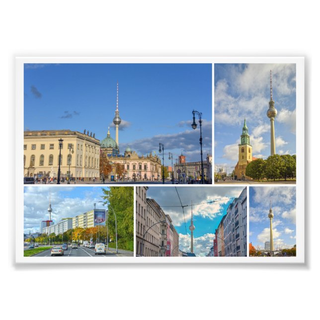 Television Tower, Berlin, Germany Photo Print (Front)