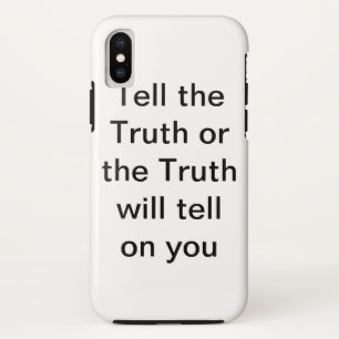 Tell  Case-Mate Phone Case, Apple iPhone X, Tough Case