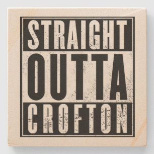Tell 'em where you're from.... stone coaster