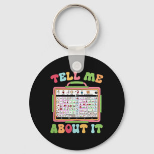 Tell Me About It Speech Language Pathology Aac Spe Keychain