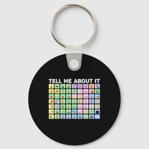 Tell Me About It Speech Language Pathology Aac Spe Keychain