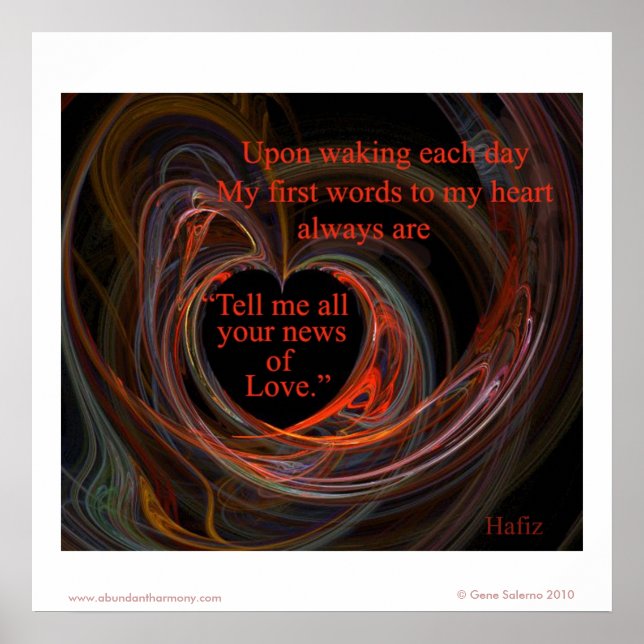 Tell me all your news of Love.. Poster (Front)