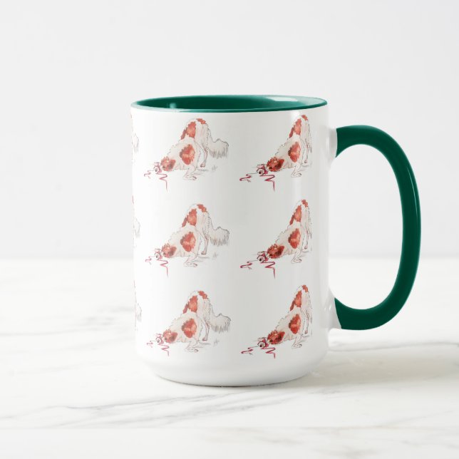 Tell No Secrets Borzoi Mug (Right)