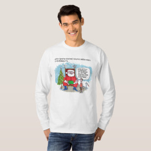 Tell Santa long sleeve T-shirt