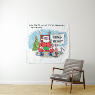 Tell Santa tapestry