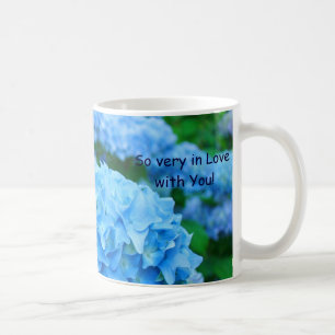 Tellement amoureux de toi ! Mugs cadeaux Hydrangea