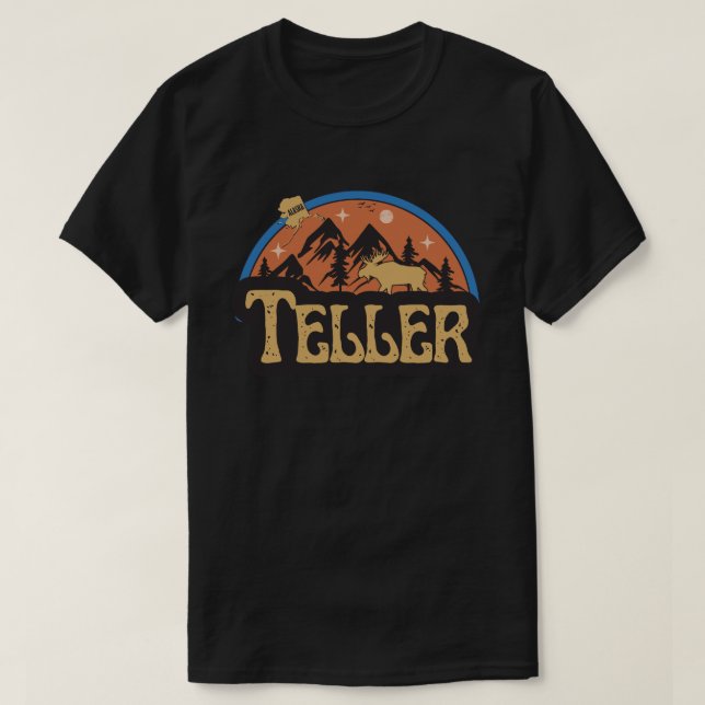 Teller, Alaska T-Shirt (Design Front)