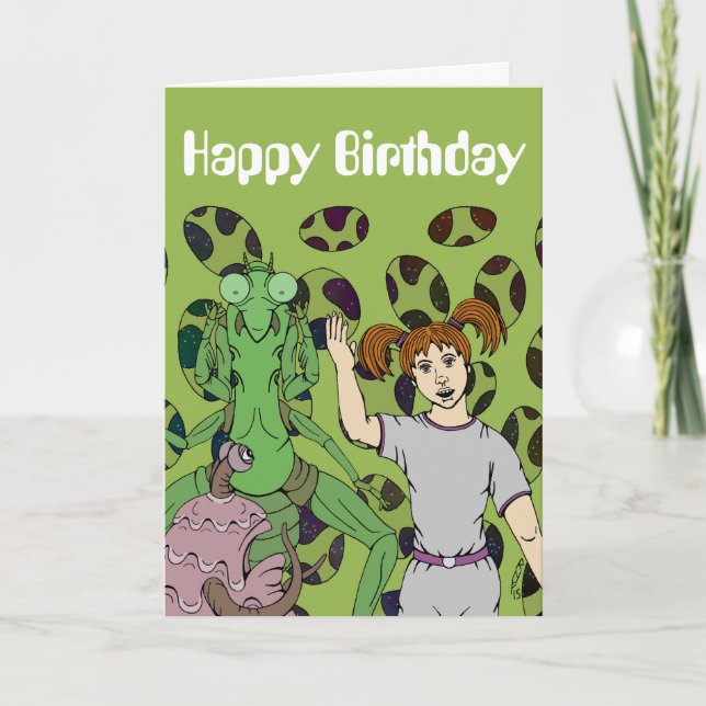 Telling Tales Birthday card (Front)