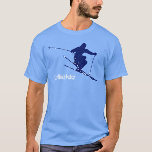 Telluride Blue Snow Ski T-Shirt