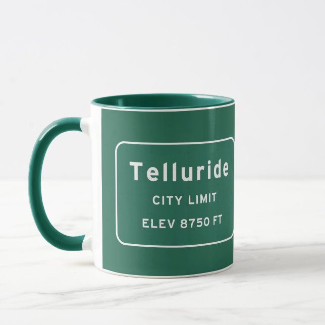 Telluride Colorado co Interstate Highway Freeway : Mug (Left)