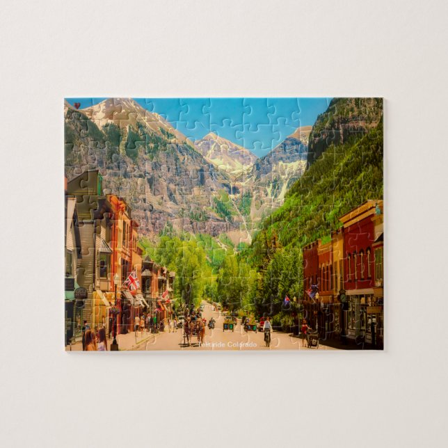 Telluride Colorado Jigsaw Puzzle (Horizontal)