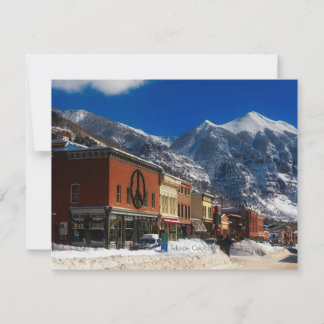 Telluride, Colorado landscape photograph  Card
