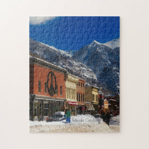 Telluride, Colorado landscape photograph Jigsaw Puzzle