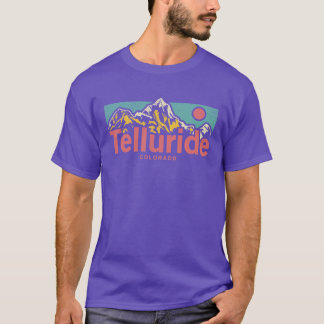 Telluride Colorado Outr Mountain Graphic Apparel T-Shirt