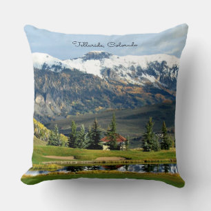 Telluride, Colorado picturesque photograph Throw Pillow