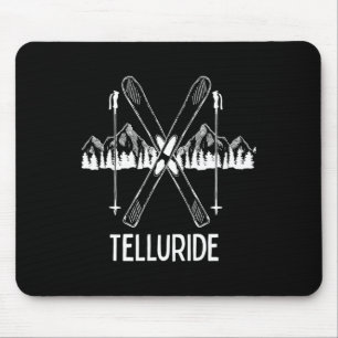 Telluride Colorado Rocky Mountains Co Skiing Snowb Mouse Pad