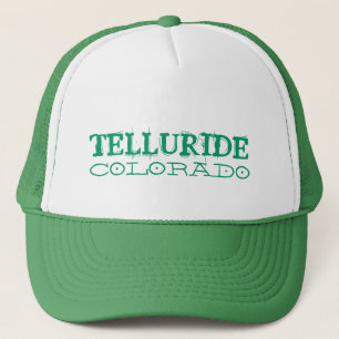 Telluride Colorado simple casquette vert