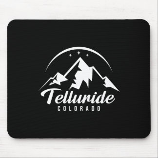 Telluride Colorado Ski Resort Skiing Snowboarding  Mouse Pad