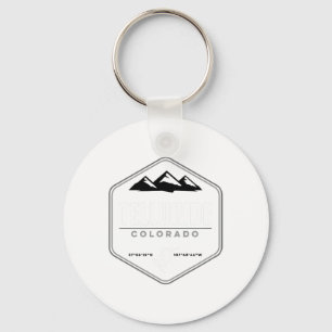 Telluride Colorado Snowboarding T  Keychain