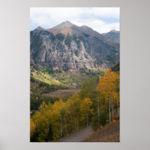 Telluride in Fall Poster