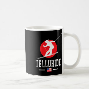 Telluride Usa Ski Resort Rocky Mountains American Coffee Mug
