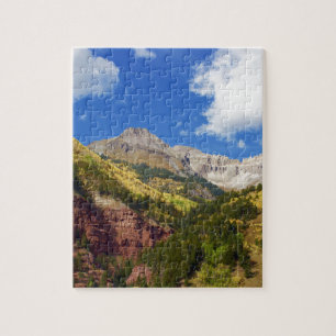 Telluride Valley Autumn Colours Jigsaw Puzzle