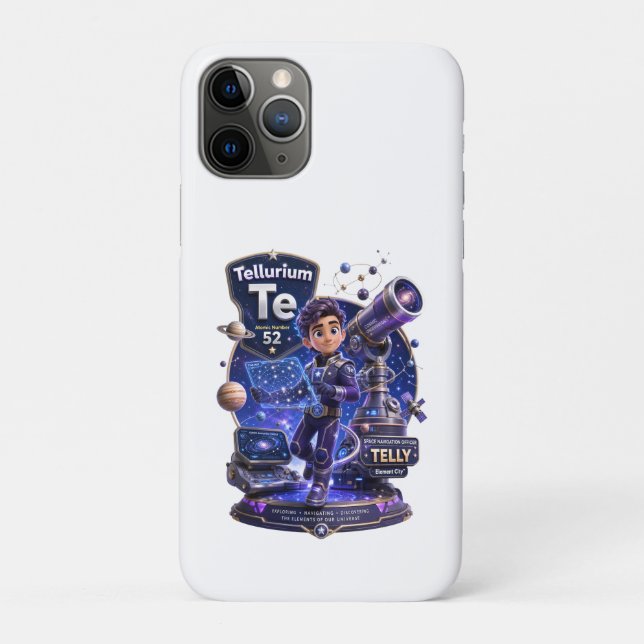 Tellurium character from the ATOMIVRA Case-Mate iPhone Case (Back)