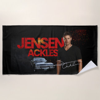 Telo Mare Jensen Ackles Beach Towel