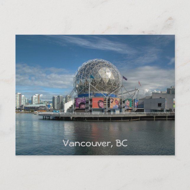 Telus World of Science Postcard (Front)
