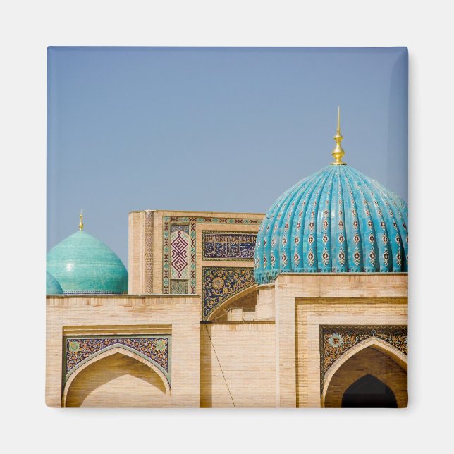 Telyashayakh Mosque: Domes Magnet (Front)