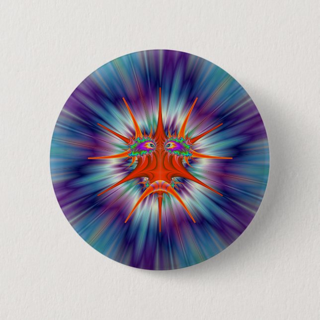 Tembusu Bug 2 Inch Round Button (Front)