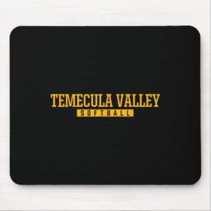 Temecula Valley High School Softll Mouse Pad