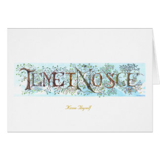 Temet Nosce Blank Card