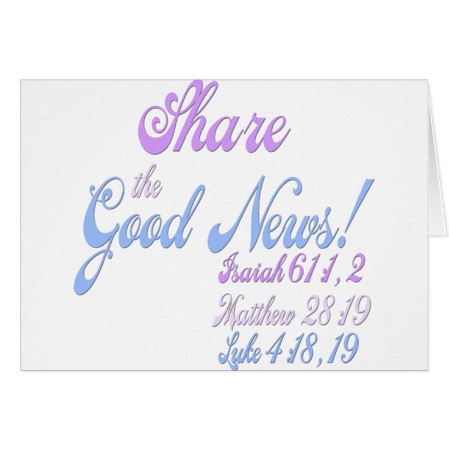 Témoin de Jéhovah Bonne nouvelle (Devant horizontal)