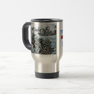 Témoin de la mug de voyage de guerre
