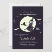 Témoins Halloween Invitation