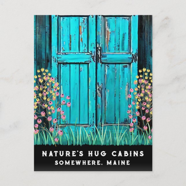 *~* temp door holiday postcard (Front)