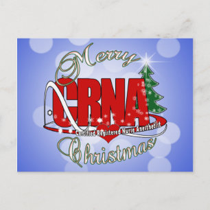 TEMP MERRY CHRISTMAS HOLIDAY POSTCARD