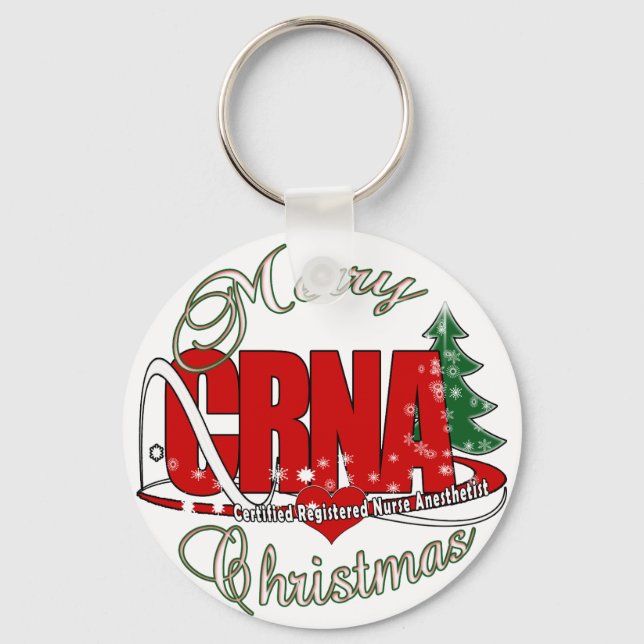 TEMP MERRY CHRISTMAS KEYCHAIN (Front)