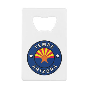 Tempe Arizona Credit Card Bottle Opener