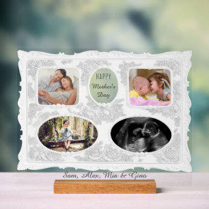 Tempeless Vintage Regency 4 Photo White Mothers Da