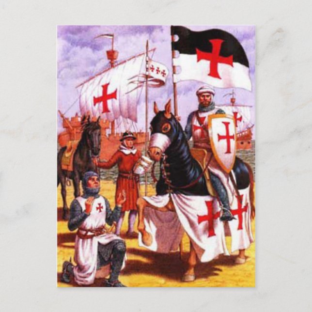 Tempelritter Postcard (Front)