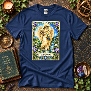 Temperance Cat Tarot - Harmony and Balance T-Shirt