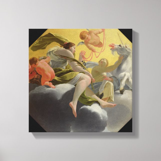 Temperance, from series of Four Cardinal Canvas Print (Front)