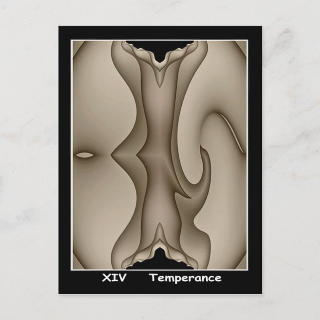 Temperance Tarot Card (Front)