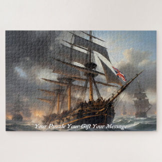 Tempest of Triumph: The Age of Sail in Battle Jigsaw Puzzle