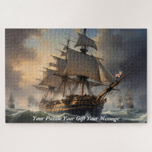 Tempest of Triumph: The Age of Sail in Battle Jigsaw Puzzle
