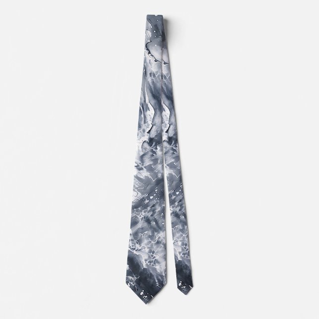 Tempest on the Welsh Shore Tie (Front)